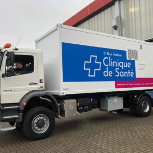 Mobile clinic, DRC
